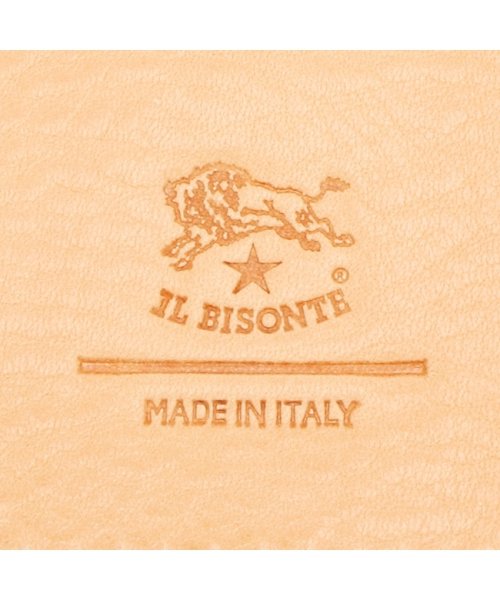 IL BISONTE(イルビゾンテ)/イルビゾンテ 二つ折り財布 コンパクト財布 ベージュ メンズ レディース IL BISONTE SSW014 PV0001 NA113B/img08