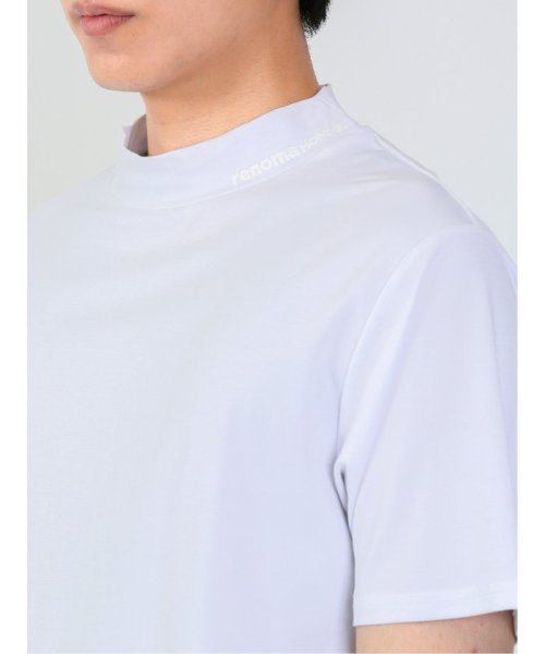 TAKA-Q(タカキュー)/ロゴプリント モックネック 半袖 メンズ Tシャツ カットソー カジュアル インナー ビジネス ギフト プレゼント/img16