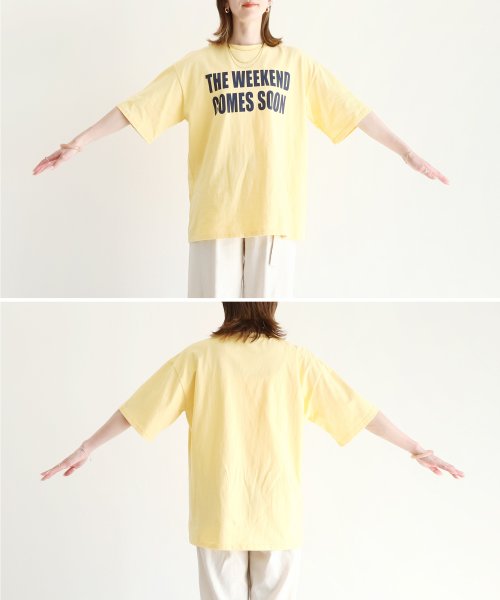 reca(レカ)/フロントロゴ半袖ビッグTシャツ(230136) /img35