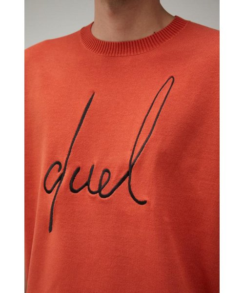 AZUL by moussy(アズールバイマウジー)/DUEL EMBROIDERY KNIT TOPS/img26