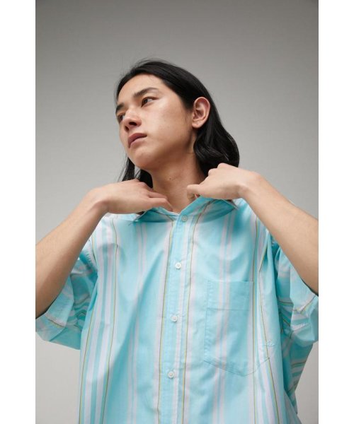 AZUL by moussy(アズールバイマウジー)/WIDE RELAX HALF SLEEVE SHIRT/img10