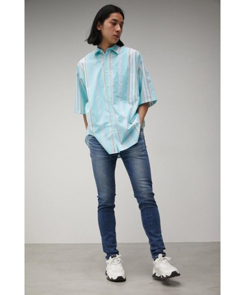 AZUL by moussy(アズールバイマウジー)/WIDE RELAX HALF SLEEVE SHIRT/img12