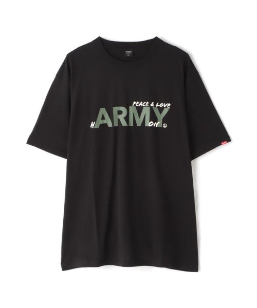 AVIREX(AVIREX)/《WEB&DEPOT限定》ARMY MESSAGE SHORT SLEEVE T－SHIRT/Tシャ/img03