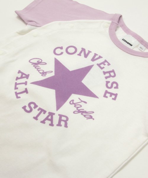 CONVERSE(CONVERSE)/〈コンバース〉前開き半袖カバーオール/img16