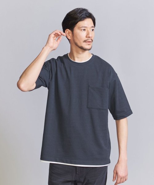 BEAUTY&YOUTH UNITED ARROWS(ビューティーアンドユース　ユナイテッドアローズ)/【WEB限定 WARDROBE SMART】レイヤード ラスター ジャガード クルーネック&ノースリーブ/img11