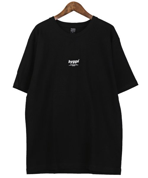 LUXSTYLE(ラグスタイル)/TRAP/U(トラップユー)hyggeプリント半袖Tシャツ/Tシャツ メンズ 半袖 ロゴ プリント ワンポイント クルーネック/img06