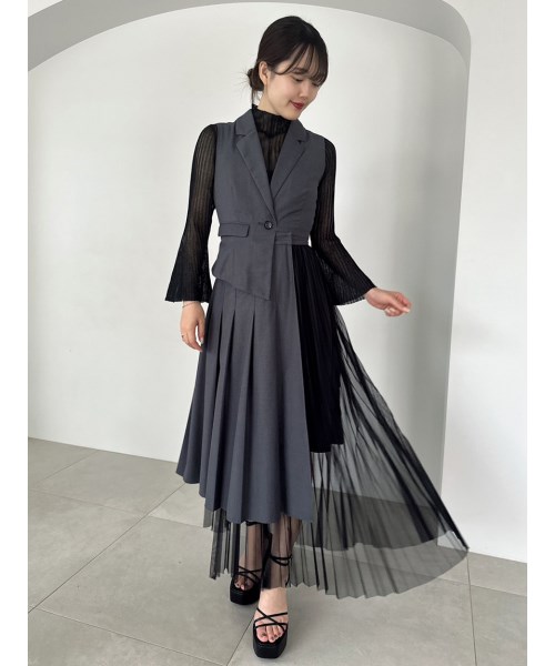 SNIDEL スナイデル スイッチングデザインワンピース swfo232048 