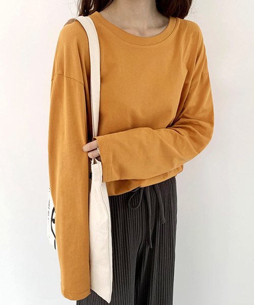 Dewlily(デューリリー)/オーバーサイズロングTシャツ レディース 10代 20代 30代 韓国ファッション/img10