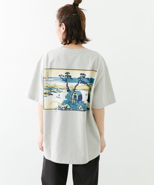 EKAL(EKAL)/『接触冷感』UKIYO－E LAKE T－SHIRTS/img14