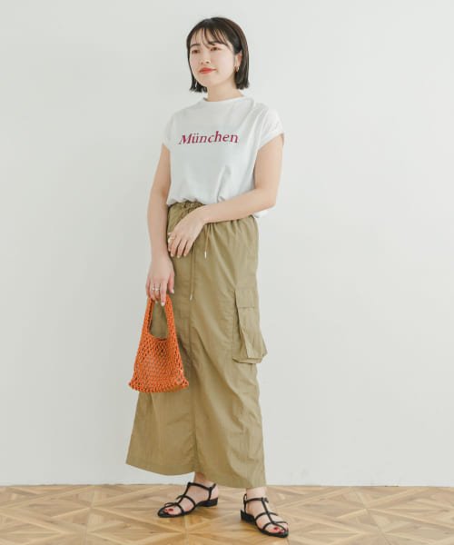 ITEMS URBANRESEARCH(アイテムズ アーバンリサーチ（レディース）)/ロゴフレンチTシャツ/img04