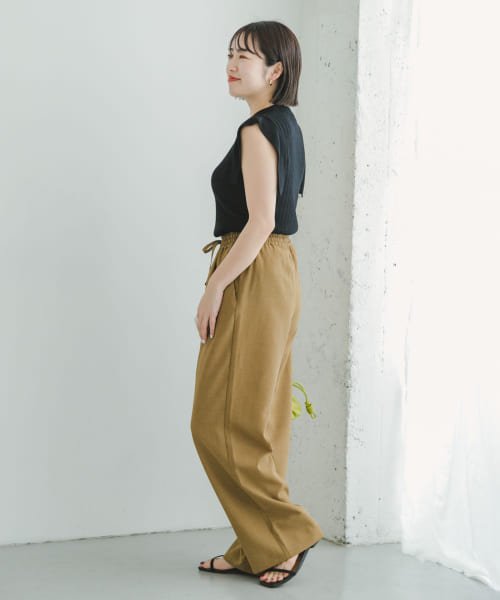 ITEMS URBANRESEARCH(アイテムズ アーバンリサーチ（レディース）)/ショルダータックリブニット/img10