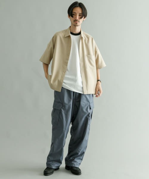 URBAN RESEARCH(アーバンリサーチ)/URBAN RESEARCH iD　Reflax LINEN LIKE SHIRTS/img02