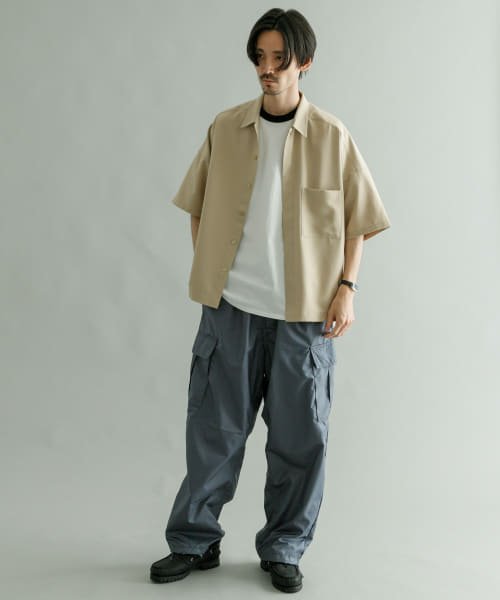 URBAN RESEARCH(アーバンリサーチ)/URBAN RESEARCH iD　Reflax LINEN LIKE SHIRTS/img03