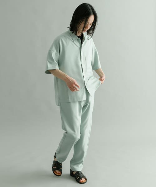 URBAN RESEARCH(アーバンリサーチ)/URBAN RESEARCH iD　Reflax LINEN LIKE SHIRTS/img12