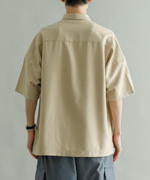 URBAN RESEARCH(アーバンリサーチ)/URBAN RESEARCH iD　Reflax LINEN LIKE SHIRTS/img16