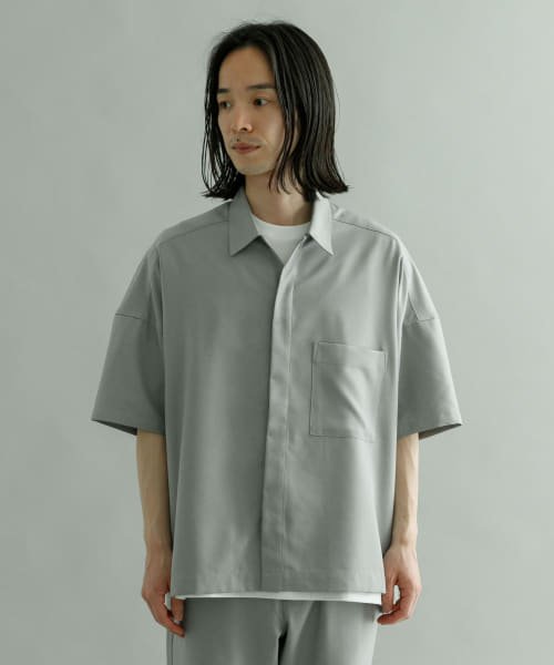 URBAN RESEARCH(アーバンリサーチ)/URBAN RESEARCH iD　Reflax LINEN LIKE SHIRTS/img17