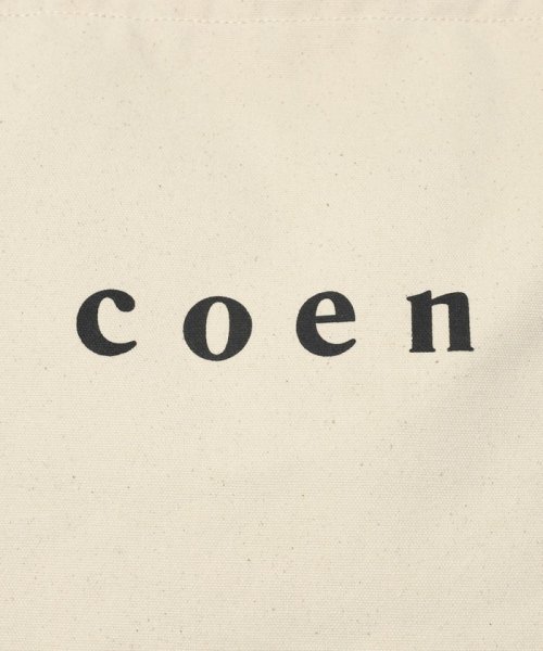 coen(coen)/coen2WAYロゴトートバッグ/img19