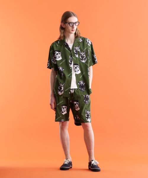 Schott(ショット)/HAWAIIAN SHORTS"DOG"/ハワイアンショーツ"ドッグ/img10