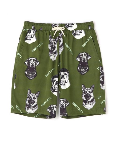 Schott(ショット)/HAWAIIAN SHORTS"DOG"/ハワイアンショーツ"ドッグ/img11