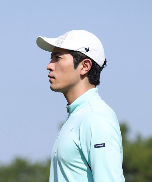 le coq sportif GOLF (ルコックスポルティフ（ゴルフ）)/メッシュベンチレーションキャップ (吸汗速乾（ビン皮/額に触れる部分）/抗菌防臭（ビン皮/額に触れる部分)/img01