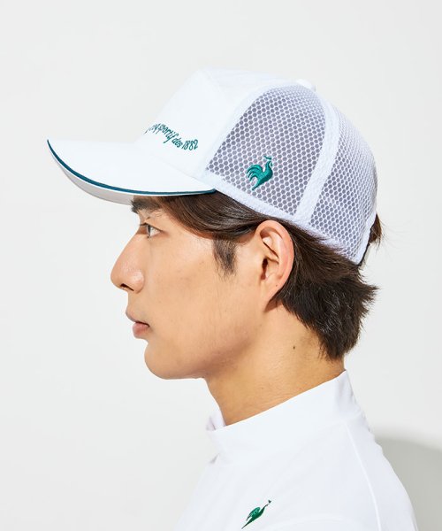 le coq sportif GOLF (ルコックスポルティフ（ゴルフ）)/シーズンモチーフクーリングキャップ (クーリング ベルオアシス(額に触れる部分)/img02