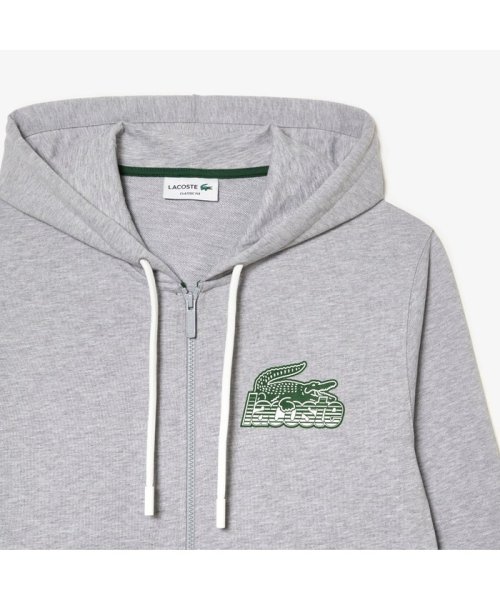 LACOSTE Mens(ラコステ　メンズ)/ニューグラフィックプリントジッパップスウェットフーディー/img05