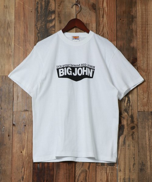 marukawa shonan(marukawa shonan)/【BIG JOHN/ビッグジョン】ベースボール ロゴTシャツ/レディース メンズ Tシャツ 半袖 アメカジ デニム カジュアル/img05