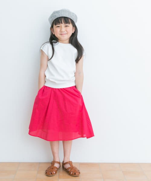 URBAN RESEARCH DOORS（Kids）(アーバンリサーチドアーズ（キッズ）)/『親子リンク』コットンローンギャザースカート(KIDS)/img11