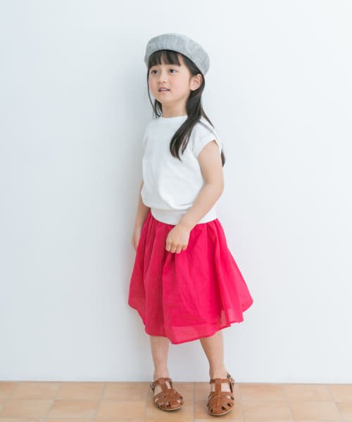 URBAN RESEARCH DOORS（Kids）(アーバンリサーチドアーズ（キッズ）)/『親子リンク』コットンローンギャザースカート(KIDS)/img12