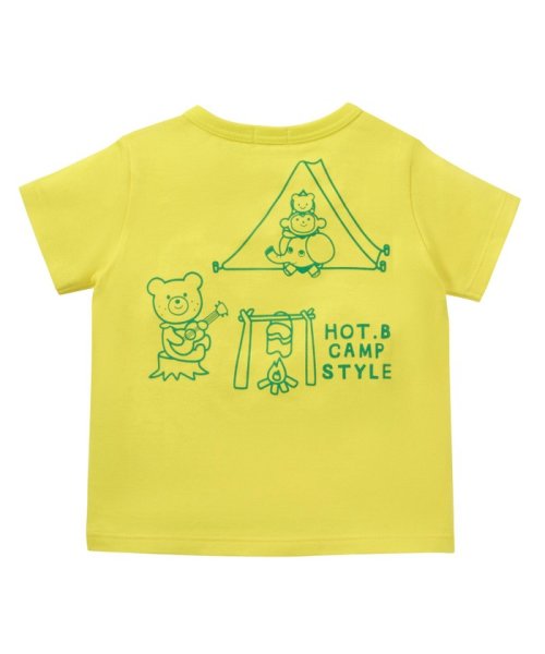 MIKI HOUSE HOT BISCUITS(ミキハウスホットビスケッツ)/ビーンズ 乗り物半袖Tシャツ/img01