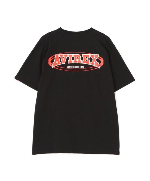 AVIREX(AVIREX)/《WEB&DEPOT限定》LOGO CIRCLE SHORT SLEEVE T－SHIRT/Tシャツ/img06