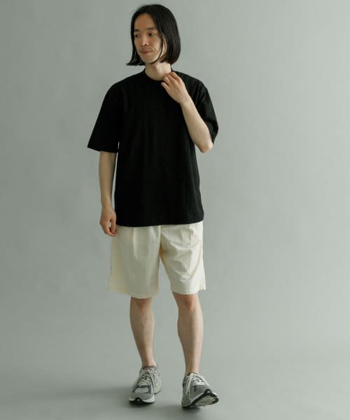 URBAN RESEARCH(アーバンリサーチ)/『WEB限定/別注』久米繊維×URBAN RESEARCH　モックネックショートスリーブ Tシャツ/img02