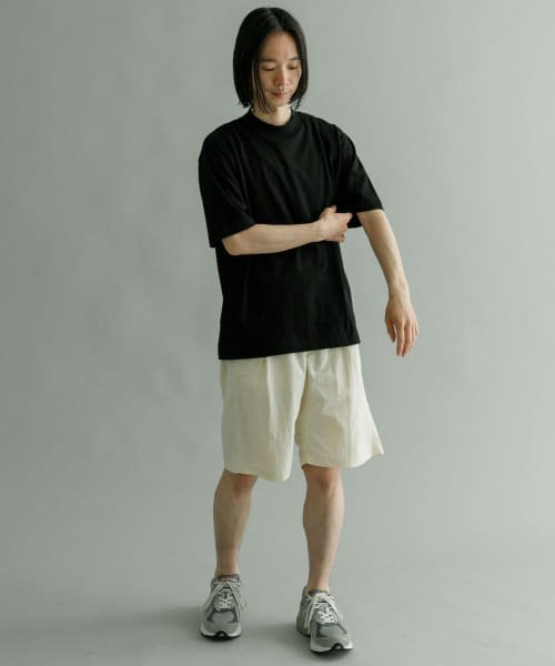 URBAN RESEARCH(アーバンリサーチ)/『WEB限定/別注』久米繊維×URBAN RESEARCH　モックネックショートスリーブ Tシャツ/img03