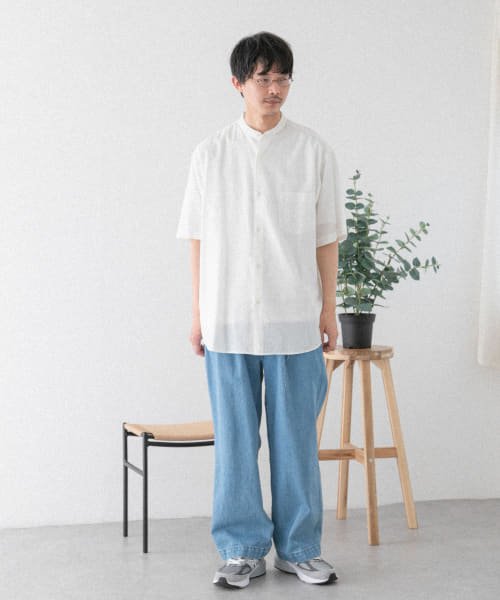 URBAN RESEARCH DOORS(アーバンリサーチドアーズ)/FORK&SPOON　コットンリネンシャツ/img23