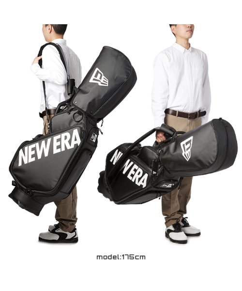 ニューエラ ゴルフ キャディバッグ ゴルフバッグ ツアーバッグ 9.5型 5分割 47インチ対応 軽量 メンズ NEW ERA GOLF 13517845 ツアーバッグ