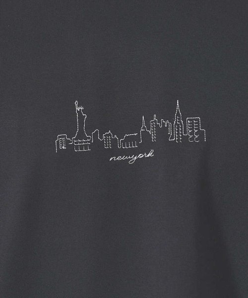ABAHOUSE(ABAHOUSE)/【CITY】刺繍 ポンチ 半袖 Tシャツ/img14