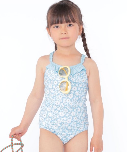 SHIPS KIDS(シップスキッズ)/SHIPS KIDS:90～130cm / フラワー スイム ワンピース/img01