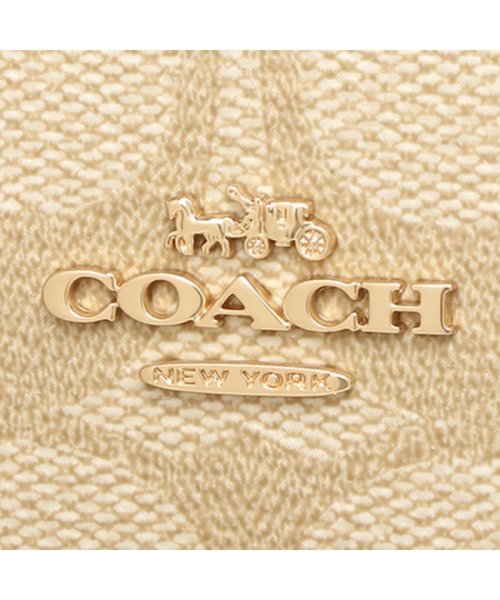 COACH(コーチ)/コーチ アウトレット ショルダーバッグ シグネチャー ベージュ ホワイト レディース COACH CH468 IMDQC/img08