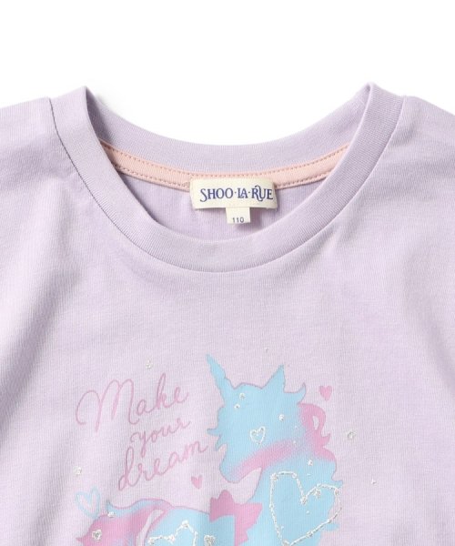 SHOO・LA・RUE(Kids) (シューラルーキッズ)/【110－140cm/接触冷感】GIRLアソートTシャツ/img03