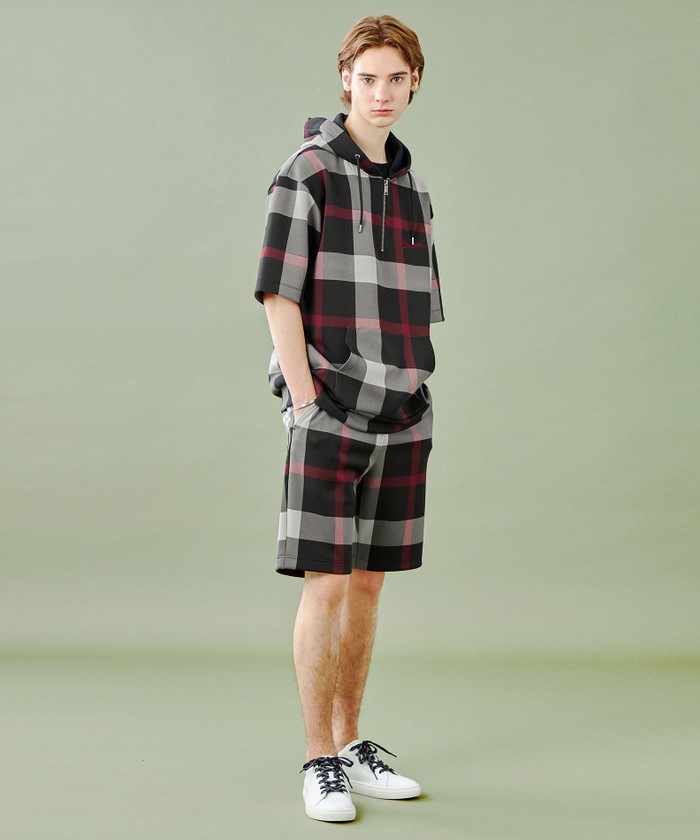WEB限定】クレストブリッジチェックショートパンツ(505303317