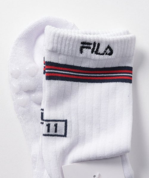 FILA GOLF(フィラゴルフ（レディース）)/【ゴルフ】FILAロゴクラシックソックス レディース/img07