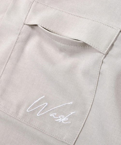 WASK(ワスク)/【お揃い】【接触冷感】ファンマートロストレッチポケットシャツ(100~160cm/img17