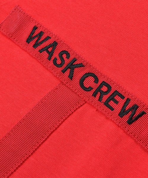WASK(ワスク)/【接触冷感】配色プリントロゴテープTシャツ(100~160cm)/img07