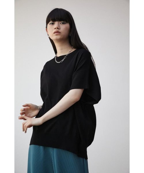 AZUL by moussy(アズールバイマウジー)/CREW NECK LOOSE KNIT/img01
