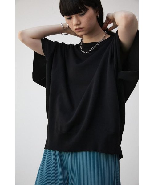 AZUL by moussy(アズールバイマウジー)/CREW NECK LOOSE KNIT/img02