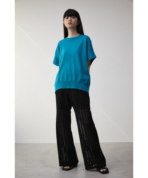 AZUL by moussy(アズールバイマウジー)/CREW NECK LOOSE KNIT/img12