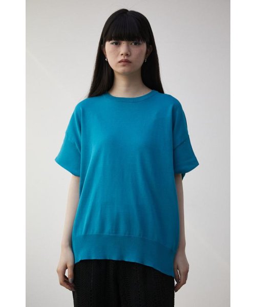 AZUL by moussy(アズールバイマウジー)/CREW NECK LOOSE KNIT/img13