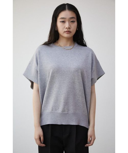 AZUL by moussy(アズールバイマウジー)/CREW NECK LOOSE KNIT/img22