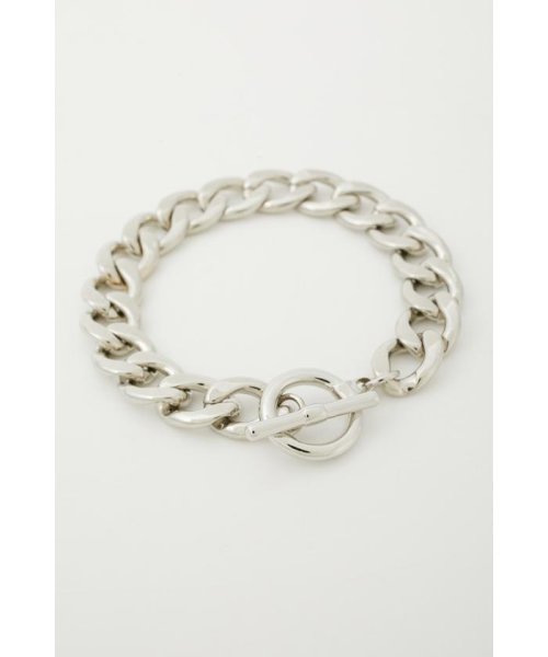 AZUL by moussy(アズールバイマウジー)/FLAT LINK CHAIN BRACELET/img02