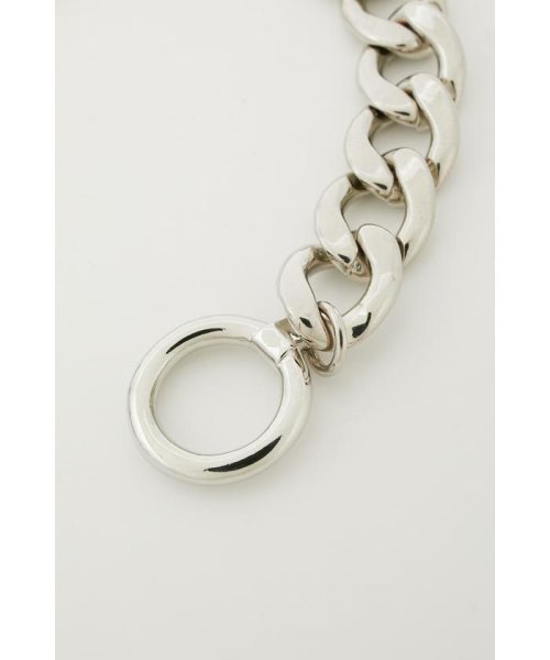 AZUL by moussy(アズールバイマウジー)/FLAT LINK CHAIN BRACELET/img05